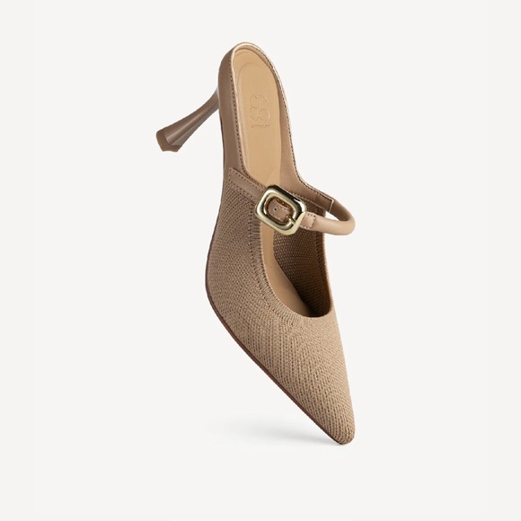 GraceLithe Pointed Toe Heeled Mules - Picture 2 of 12
